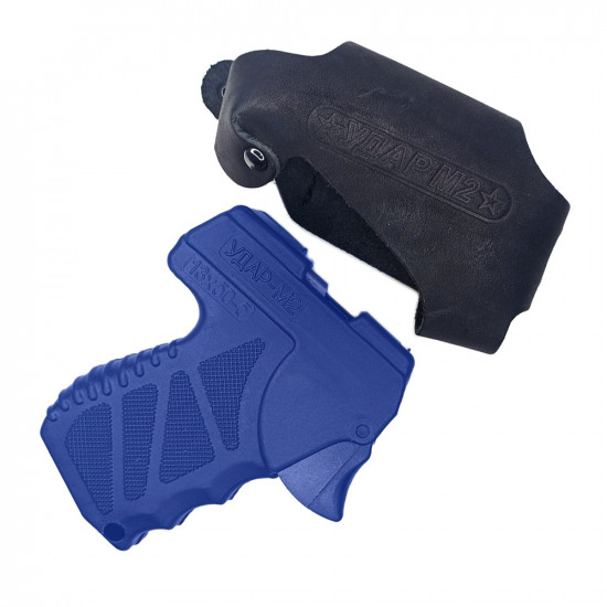 Кобура поясная со скобой для пистолета "Удар М2", черная