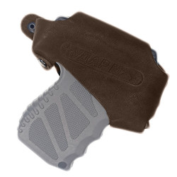 Кобура поясная со скобой для пистолета "Удар М2", цвет шоколад