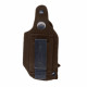 Кобура поясная со скобой для пистолета "Удар М2", цвет шоколад