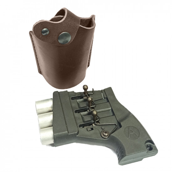 Кобура для ПУ-3 пускового устройства резьбовых патронов сигнал охотника цвет шоколад