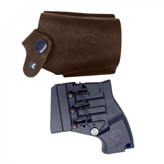 Кобура для ПУ-3 пускового устройства резьбовых патронов сигнал охотника цвет шоколад