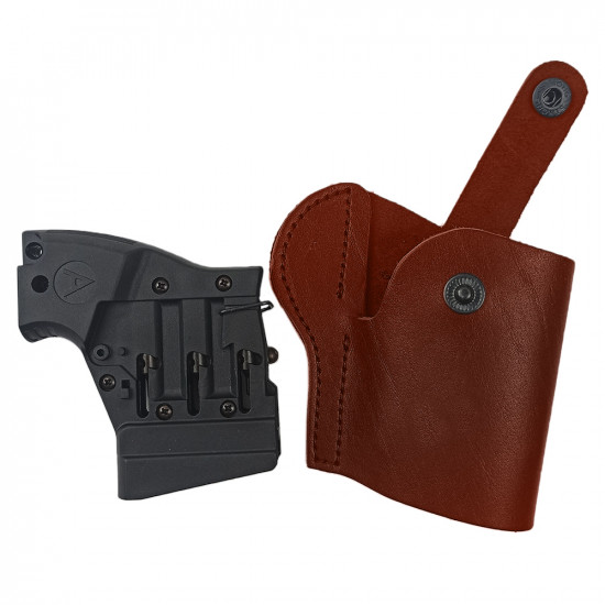 Кобура West для ПУ-3 пускового устройства резьбовых патронов сигнал охотника цвет коньяк