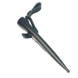 Ножны для ножа с длинной клинка 14 см европейского типа кожаные цвет черный