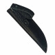 Ножны для ножа с длинной клинка 12 см погружные кожаные цвет черный