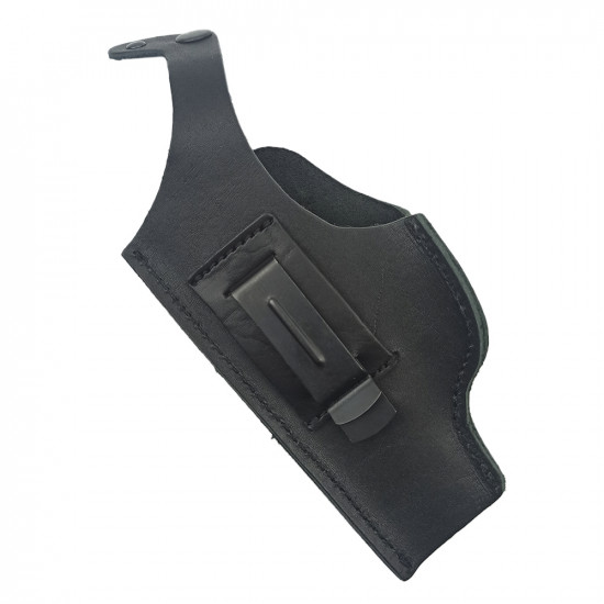 Кобура поясная со скобой для пистолета Glock17, черная