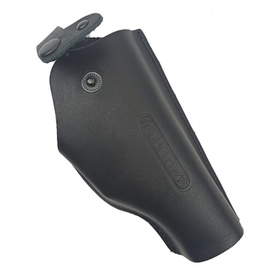 Кобура поясная со скобой для пистолета Glock17, черная