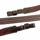 Ремень оружейный синтетический противоскользящий двухточечный текстильный коричневый