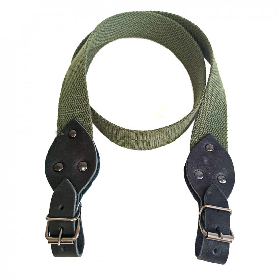 Ремень оружейный тактический двухточечный текстильный черный