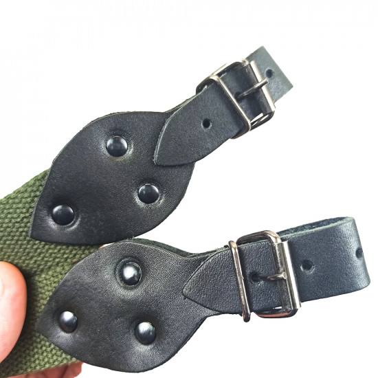 Ремень оружейный тактический двухточечный текстильный черный