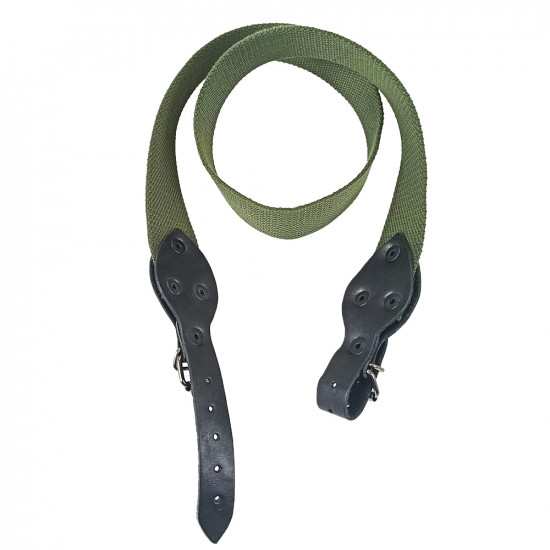 Ремень оружейный тактический двухточечный текстильный черный