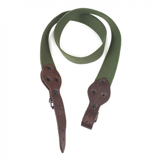 Ремень оружейный тактический двухточечный текстильный цвет шоколад