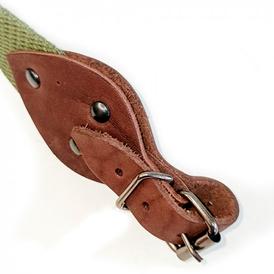 Ремень оружейный тактический двухточечный текстильный цвет шоколад