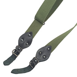Ремень оружейный регулируемый тактический двухточечный текстильный черный