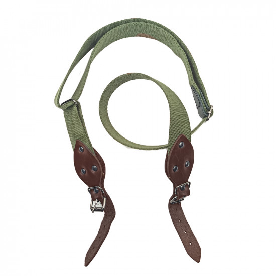 Ремень оружейный регулируемый тактический двухточечный текстильный цвет шоколад