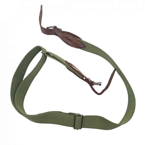 Ремень оружейный регулируемый тактический двухточечный текстильный цвет шоколад