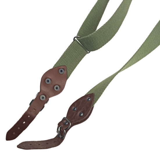 Ремень оружейный регулируемый тактический двухточечный текстильный цвет шоколад