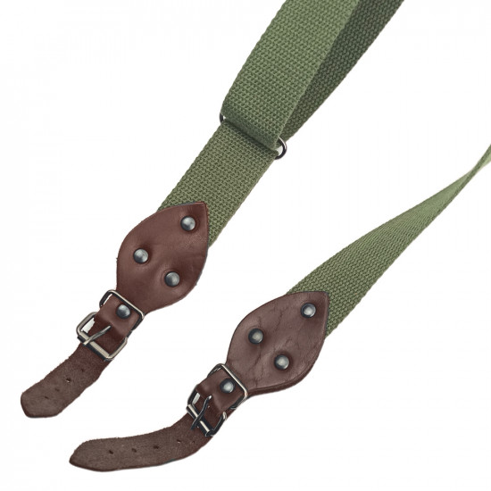 Ремень оружейный регулируемый тактический двухточечный текстильный цвет шоколад
