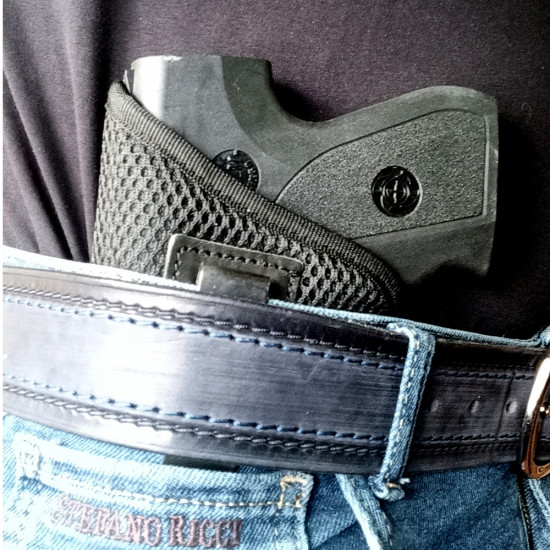 Универсальная кобура скрытого ношения для аэрозольного пистолета со скобой под правую руку