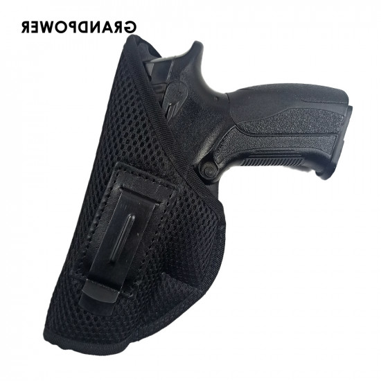 Универсальная кобура скрытого ношения для пистолета со скобой под левую руку