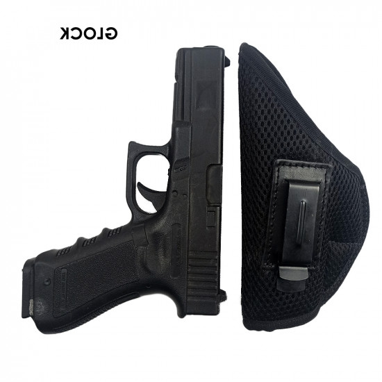 Универсальная кобура скрытого ношения для пистолета со скобой под левую руку