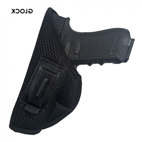 Универсальная кобура скрытого ношения для пистолета со скобой под левую руку