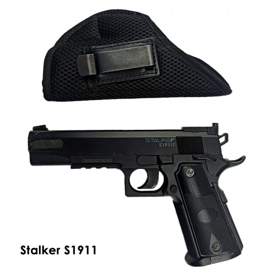 Универсальная кобура скрытого ношения для пистолета со скобой под правую руку