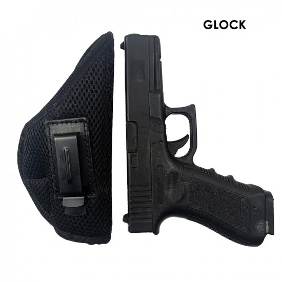 Универсальная кобура скрытого ношения для пистолета со скобой под правую руку