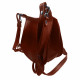 Ягдташ охотничий натуральная кожа малый цвет коньяк