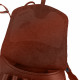 Ягдташ охотничий натуральная кожа малый цвет коньяк