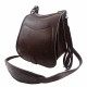 Ягдташ охотничий натуральная кожа малый цвет шоколад