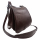 Ягдташ охотничий натуральная кожа малый цвет шоколад