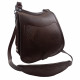 Ягдташ охотничий натуральная кожа малый цвет шоколад