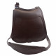 Ягдташ охотничий натуральная кожа малый цвет шоколад