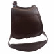 Ягдташ охотничий натуральная кожа малый цвет шоколад