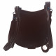 Ягдташ охотничий натуральная кожа малый цвет шоколад