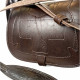 Ягдташ охотничий натуральная кожа средний цвет шоколад